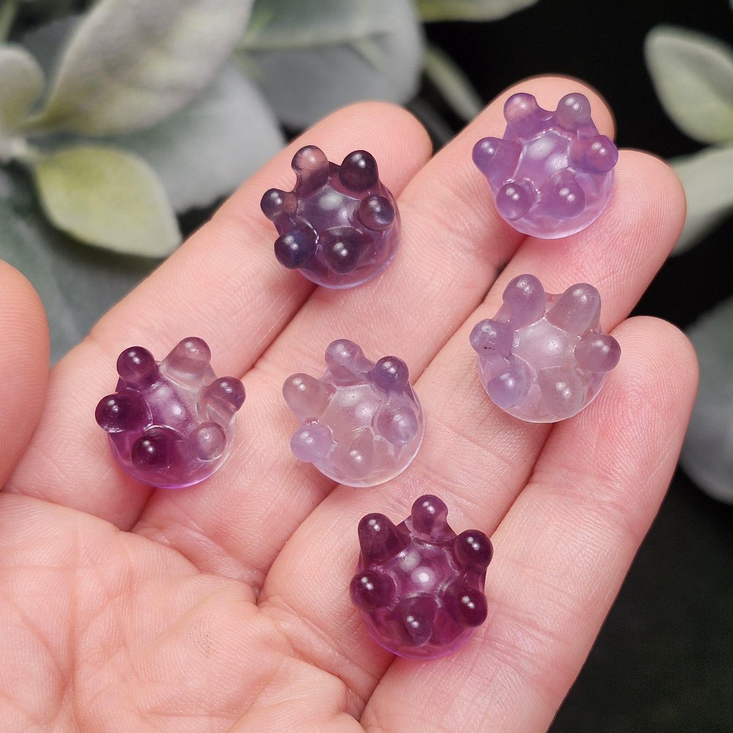 Rainbow Fluorite Crown