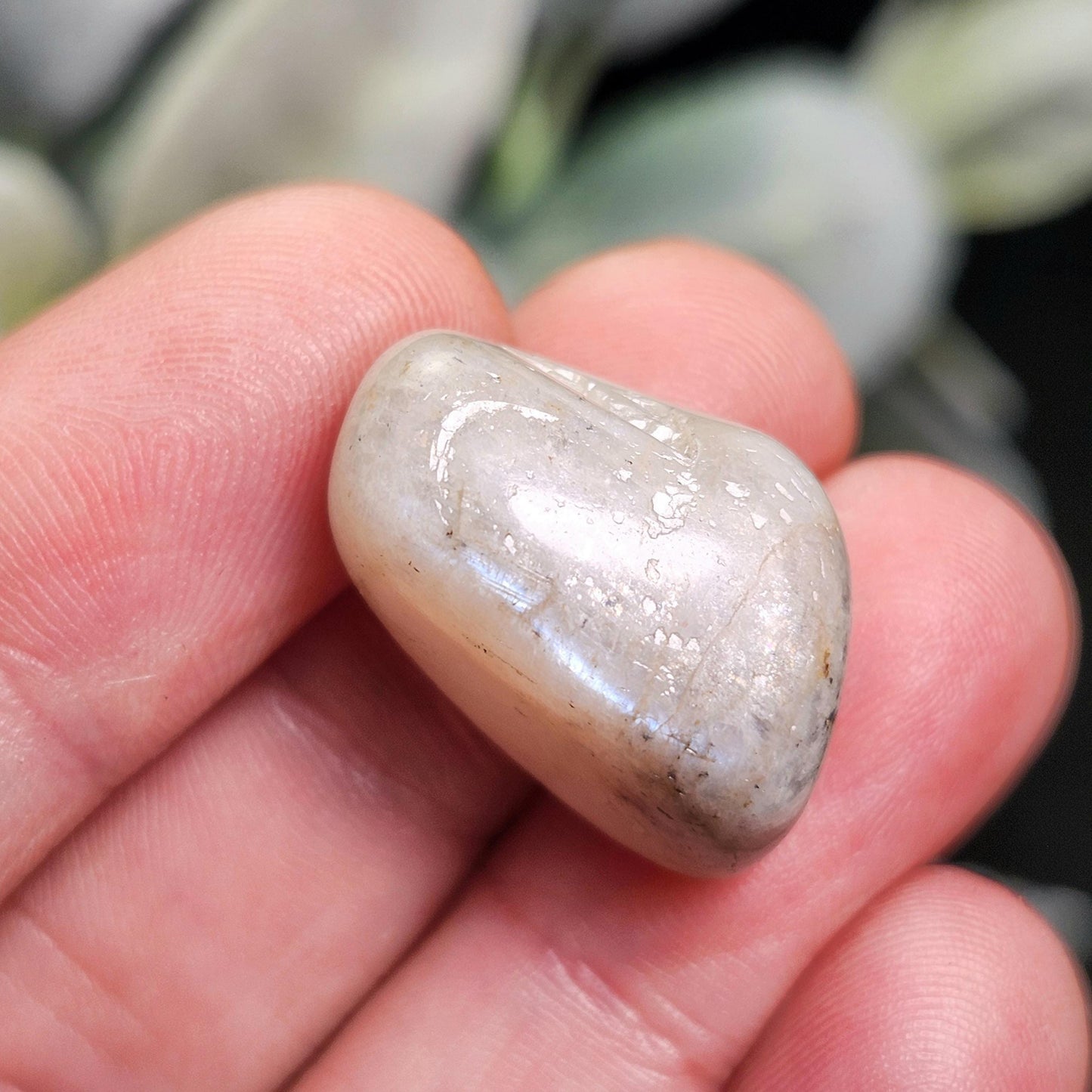 Belomorite Rainbow Moonstone Crystal