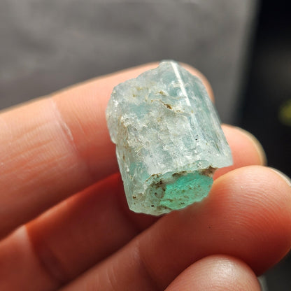 Phantom Emerald Aquamarine Crystal 5.7g