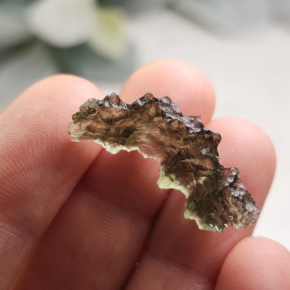 Besednice "Hedgehog" Moldavite 1.86g
