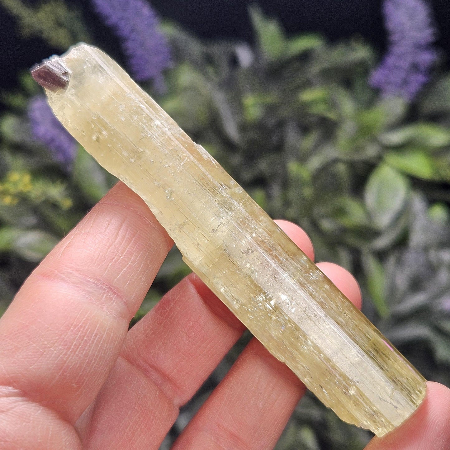 Golden Heliodor Crystal 38g