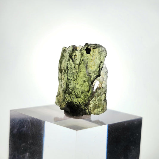 Moldavite 1.9g with Natural HOLE