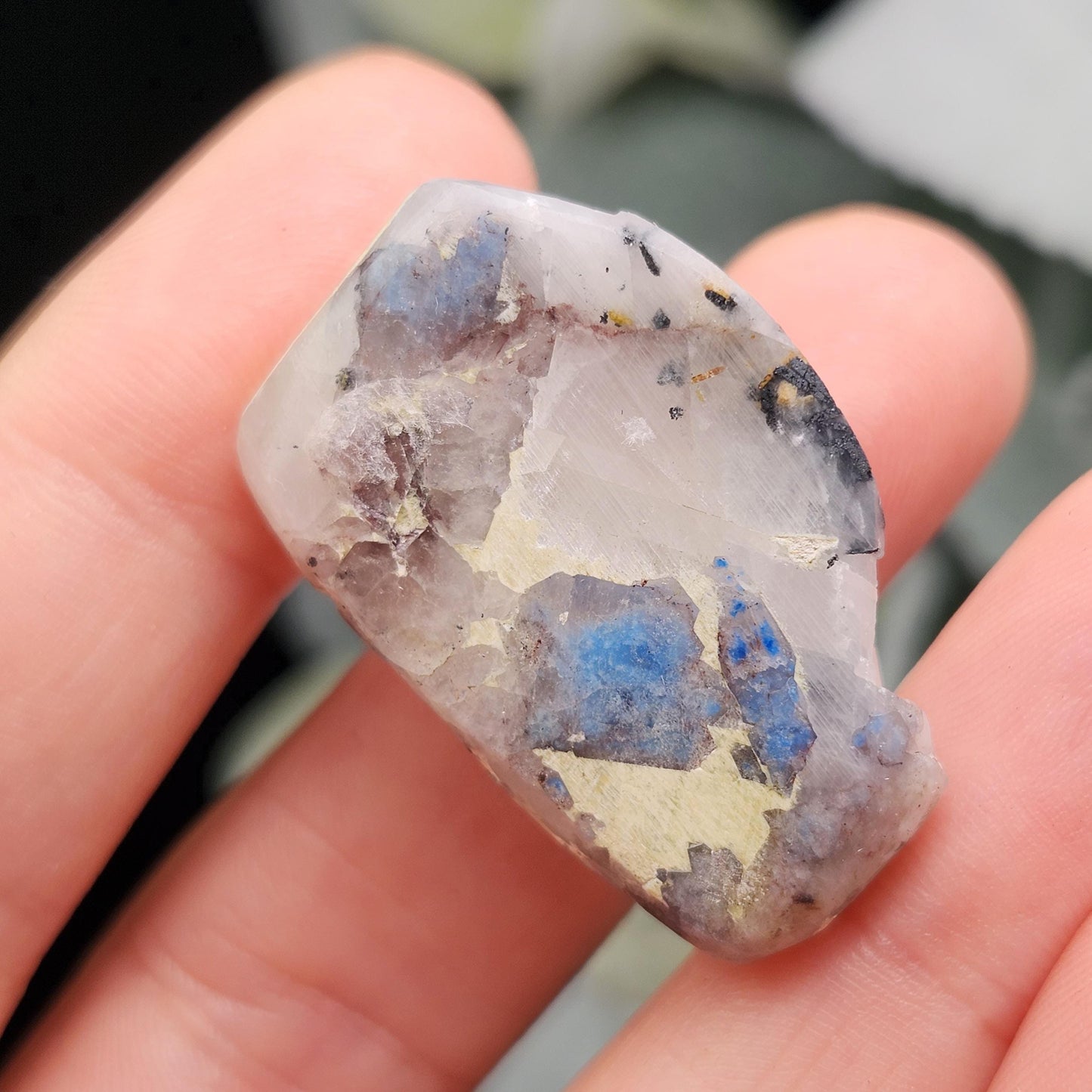 Papagoite Quartz Crystal 9.9g