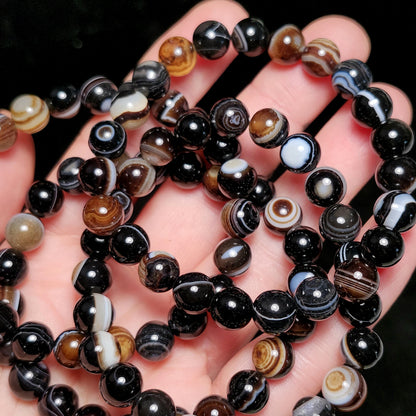 Banded Onyx Bracelet
