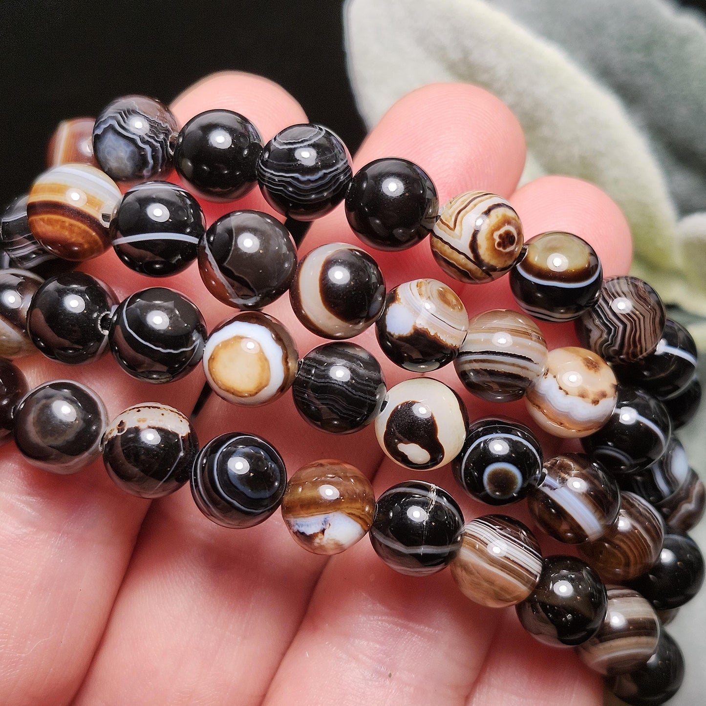 Banded Onyx Bracelet