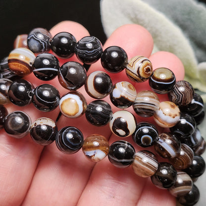 Banded Onyx Bracelet