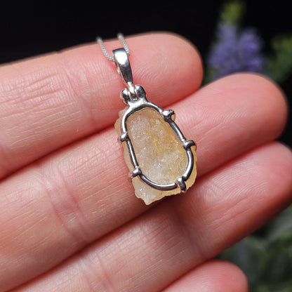 Golden Phenacite Pendant