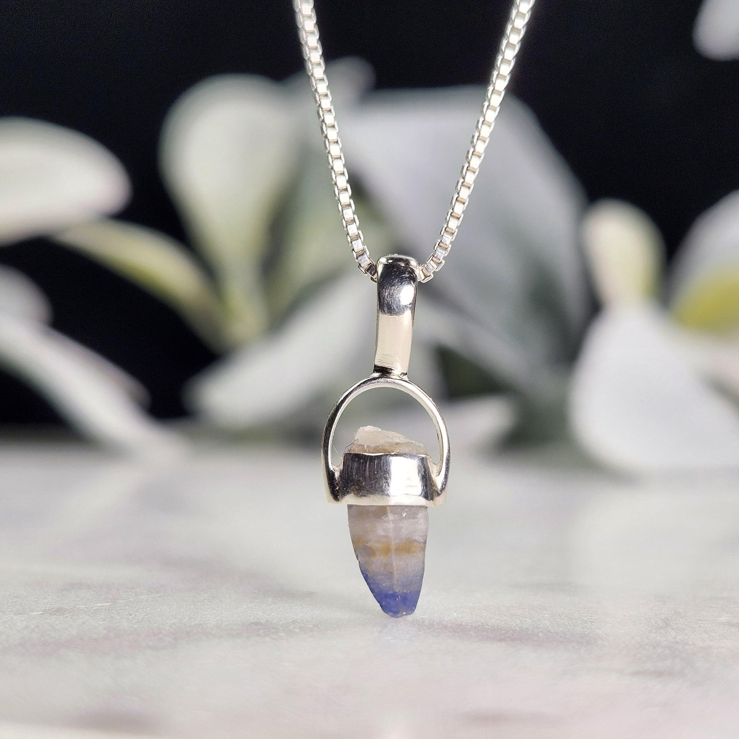 Sri Lankan Bicolor Blue Sapphire Pendant *OLD STOCK* Necklace