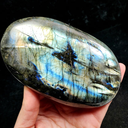 LARGE Labradorite Palm Stone 1lb