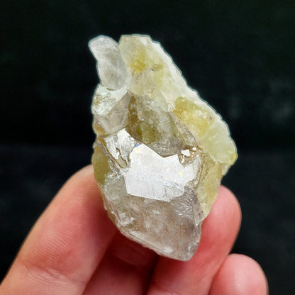 Datolite Crystal with Rainbow Inclusions 29.45g