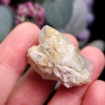 RARE Blue & Gold Euclase Crystal Cluster 14.6g, Brazilian Euclase Specimen