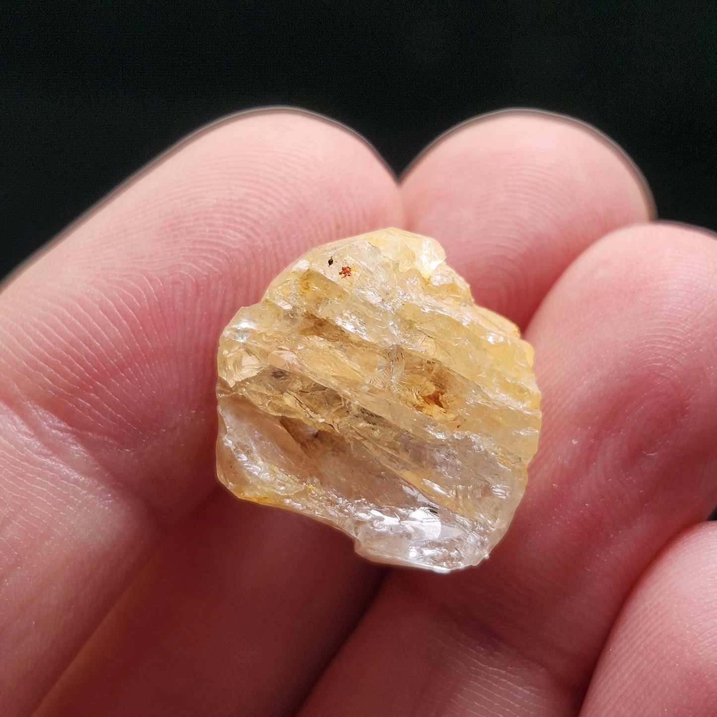 Golden Phenacite Crystal 4g