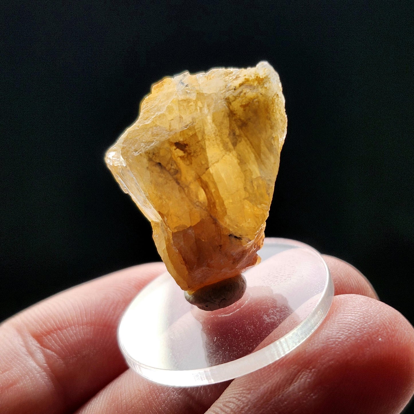 Golden Phenacite Crystal 6g