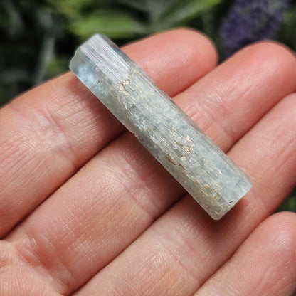 Aquamarine Phantom Double Terminated Crystal 6.6g