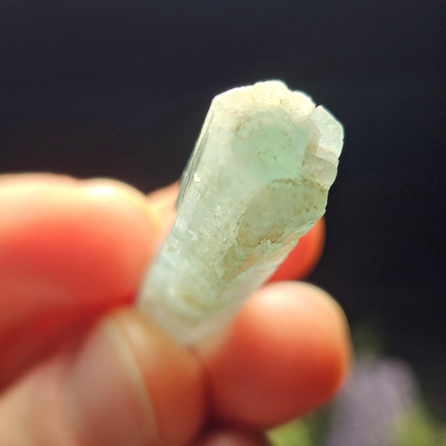 Aquamarine Phantom Double Terminated Crystal 6.6g