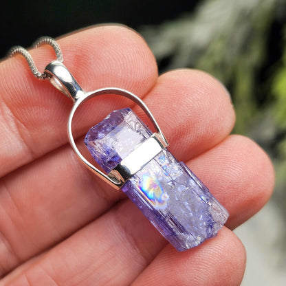 Tanzanite Pendant, Sterling Silver