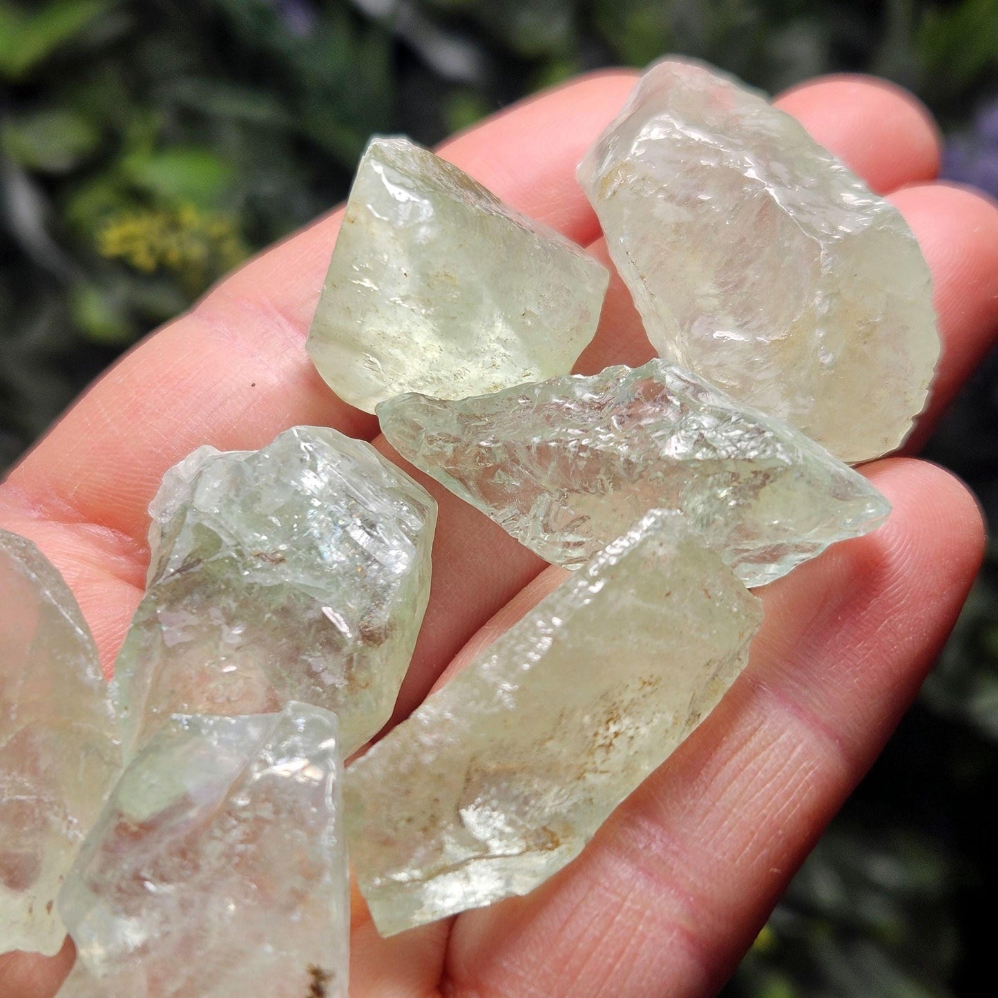 Green Calcite Crystal