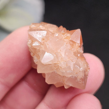 Pink Quartz Cluster from Palos Parados