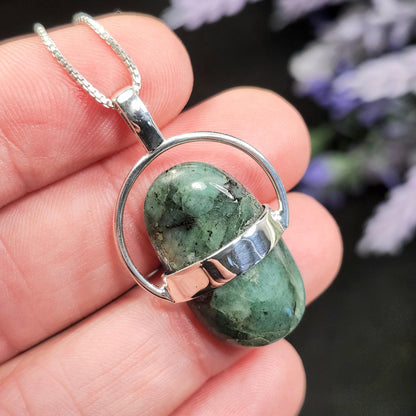 Brazilian Emerald Pendant
