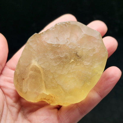Libyan Desert Glass Specimen 148g, RawLibyan Gold Tektite Crystal