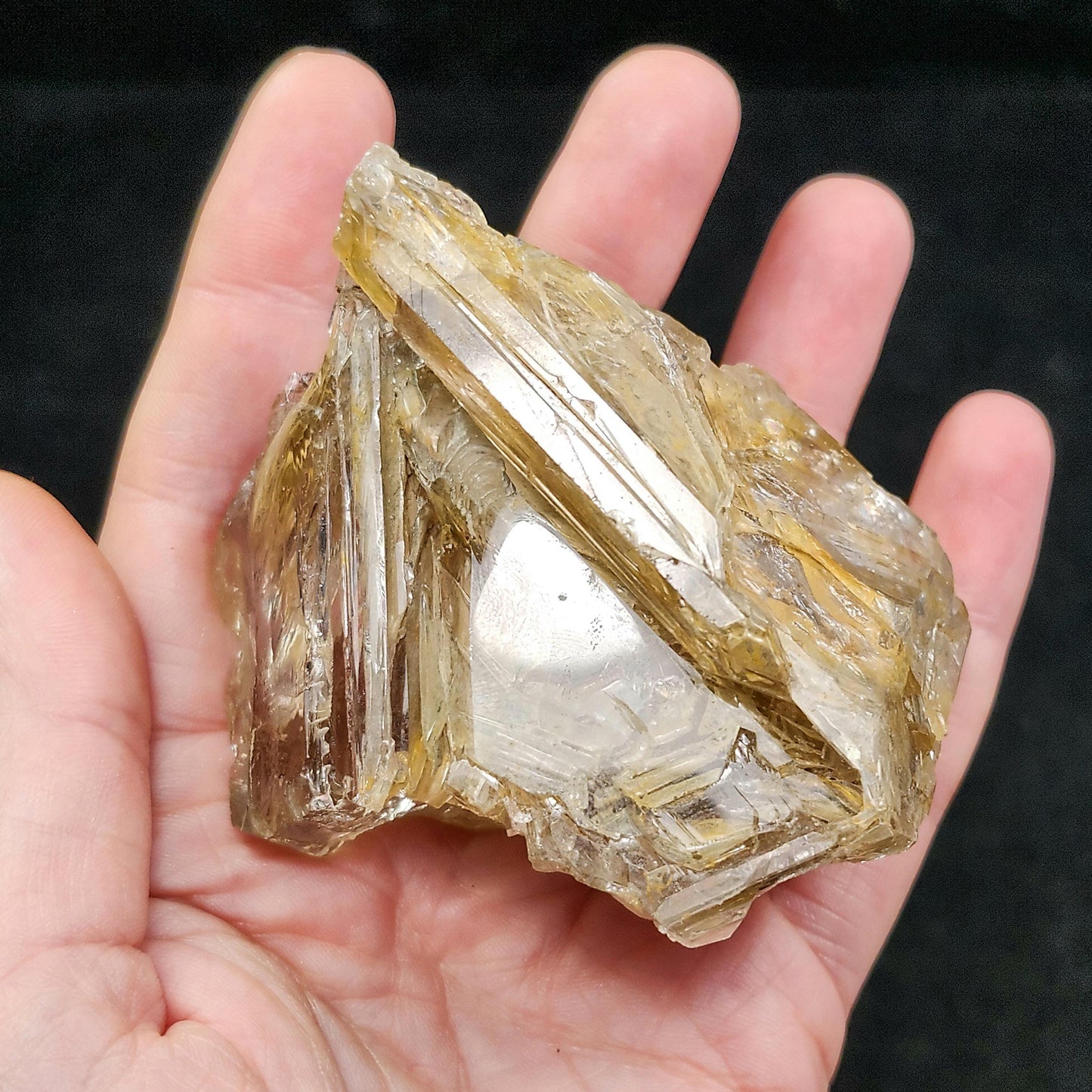 Angel Chime Skeletal Herkimer Diamond Quartz 195g