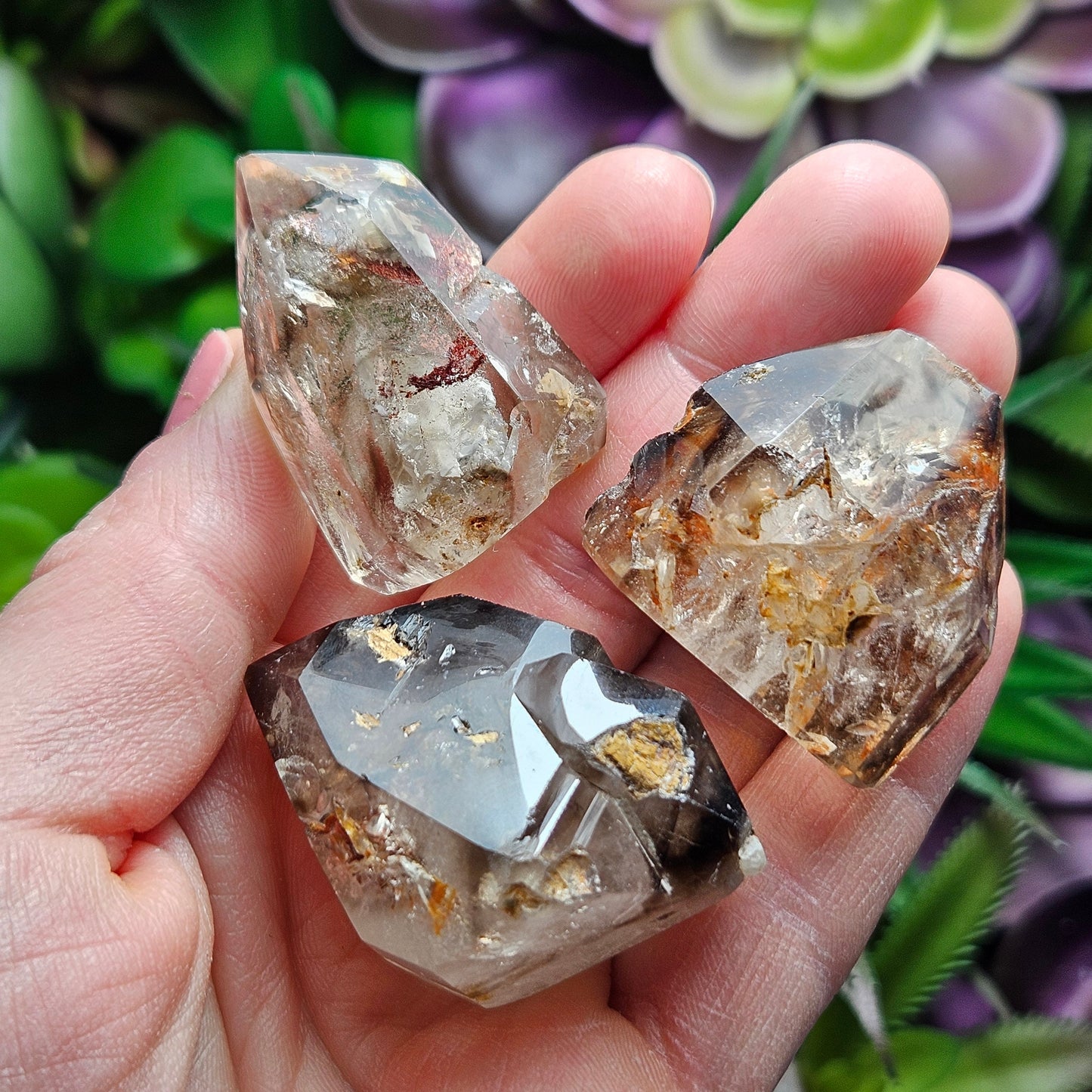 Smoky Quartz Point from Madagascar, Polished Towers
