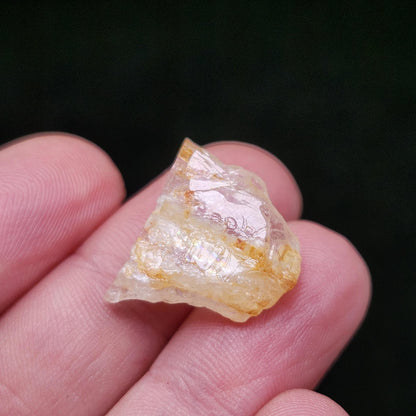 Golden Phenacite Crystal 2.7g, Nigerian Phenakite Specimen