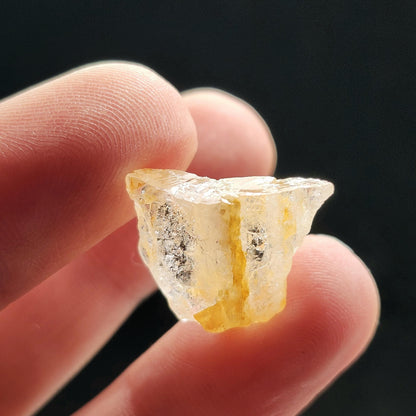 Golden Phenacite Crystal 2.7g, Nigerian Phenakite Specimen
