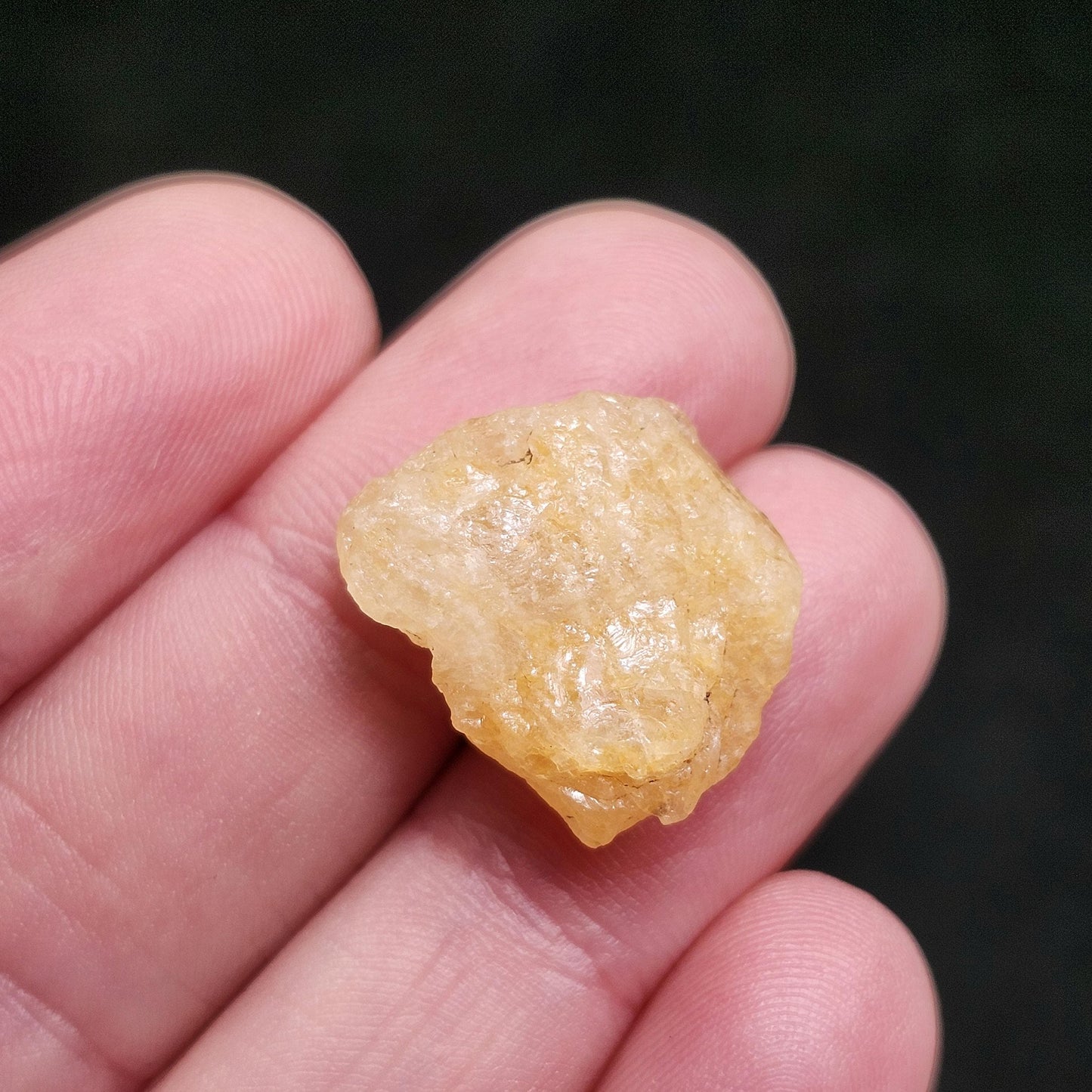 Golden Phenacite Crystal 3.8g, Nigerian Phenakite Specimen