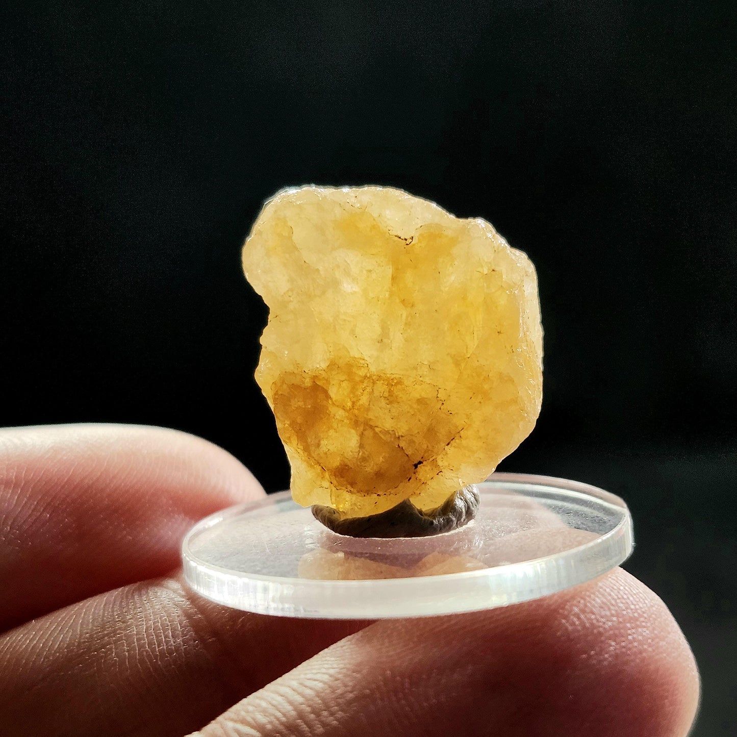 Golden Phenacite Crystal 3.8g, Nigerian Phenakite Specimen