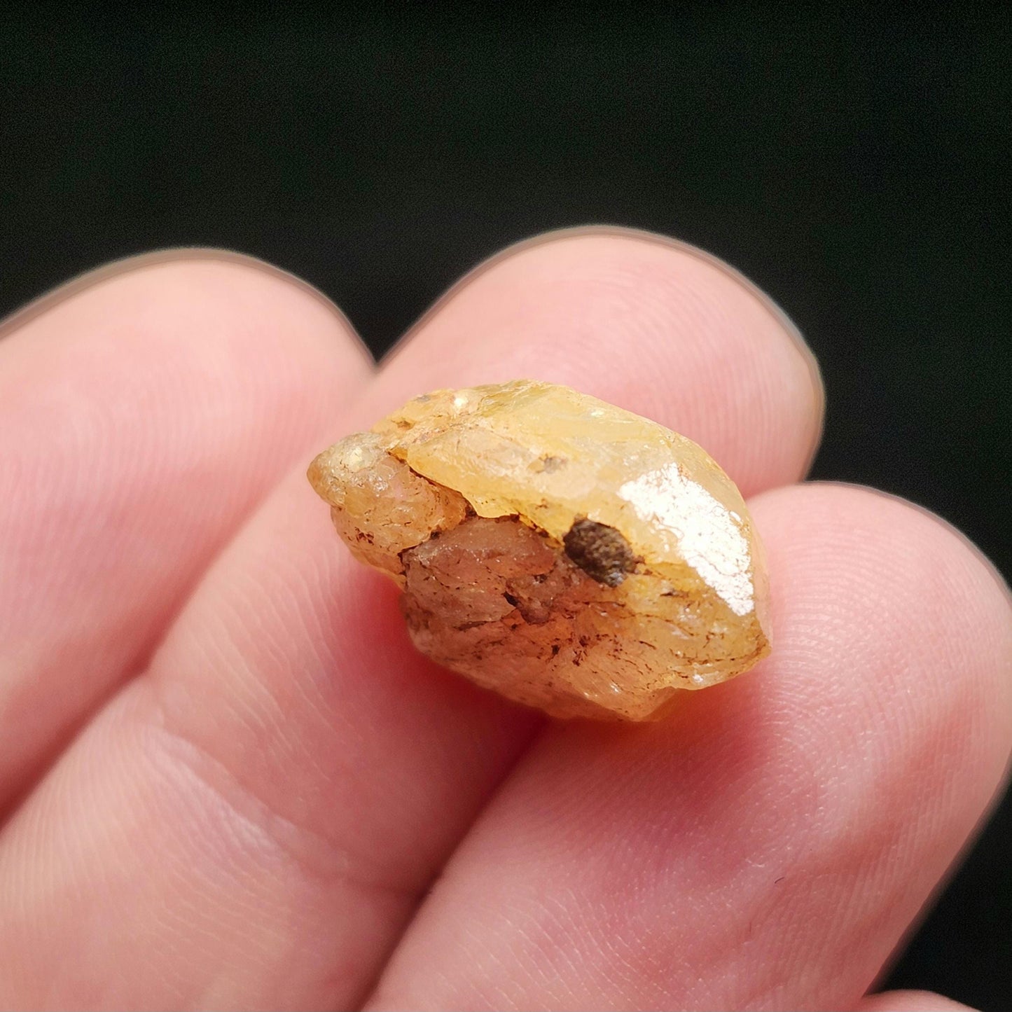 Golden Phenacite Crystal 2.5g, Nigerian Phenakite Specimen