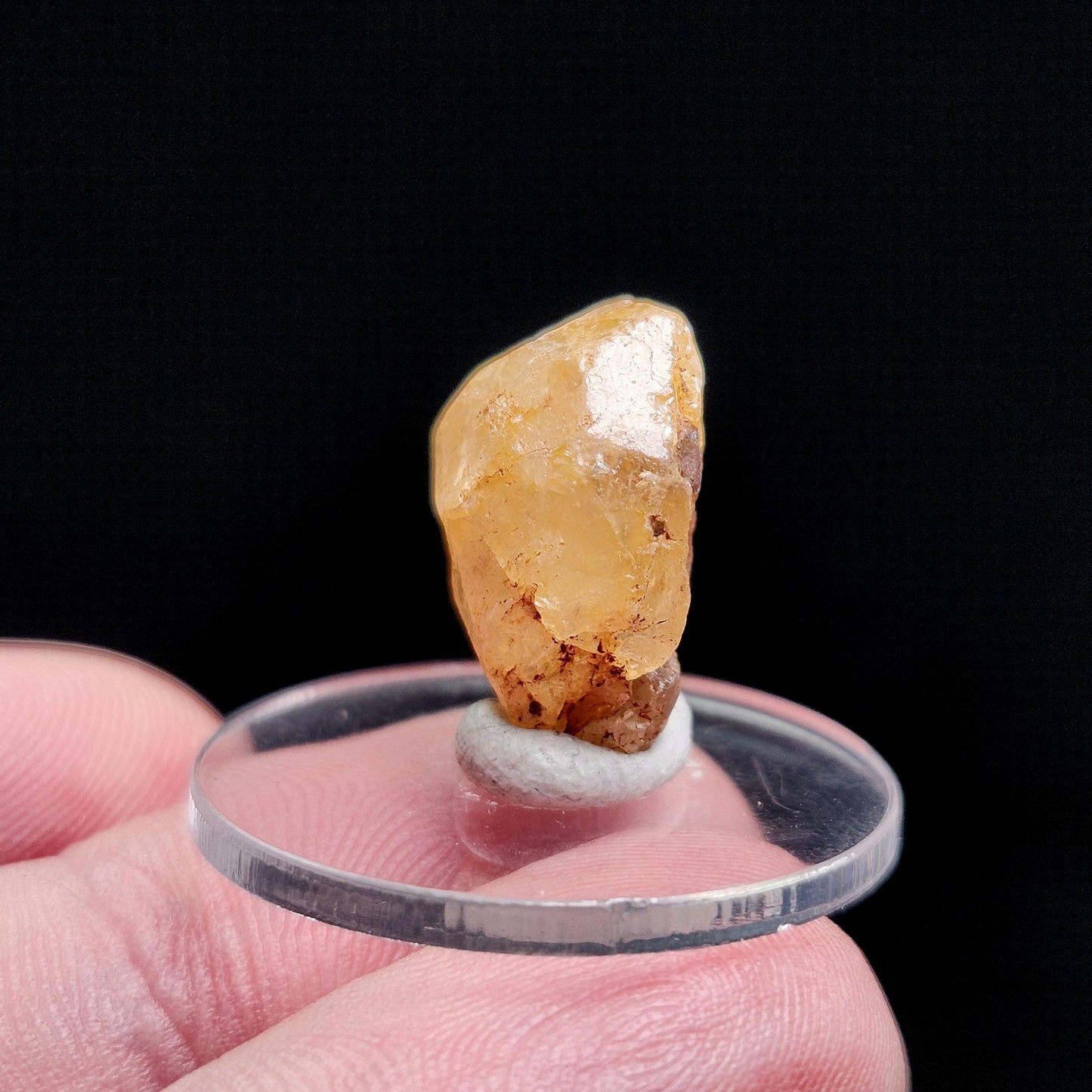 Golden Phenacite Crystal 2.5g, Nigerian Phenakite Specimen