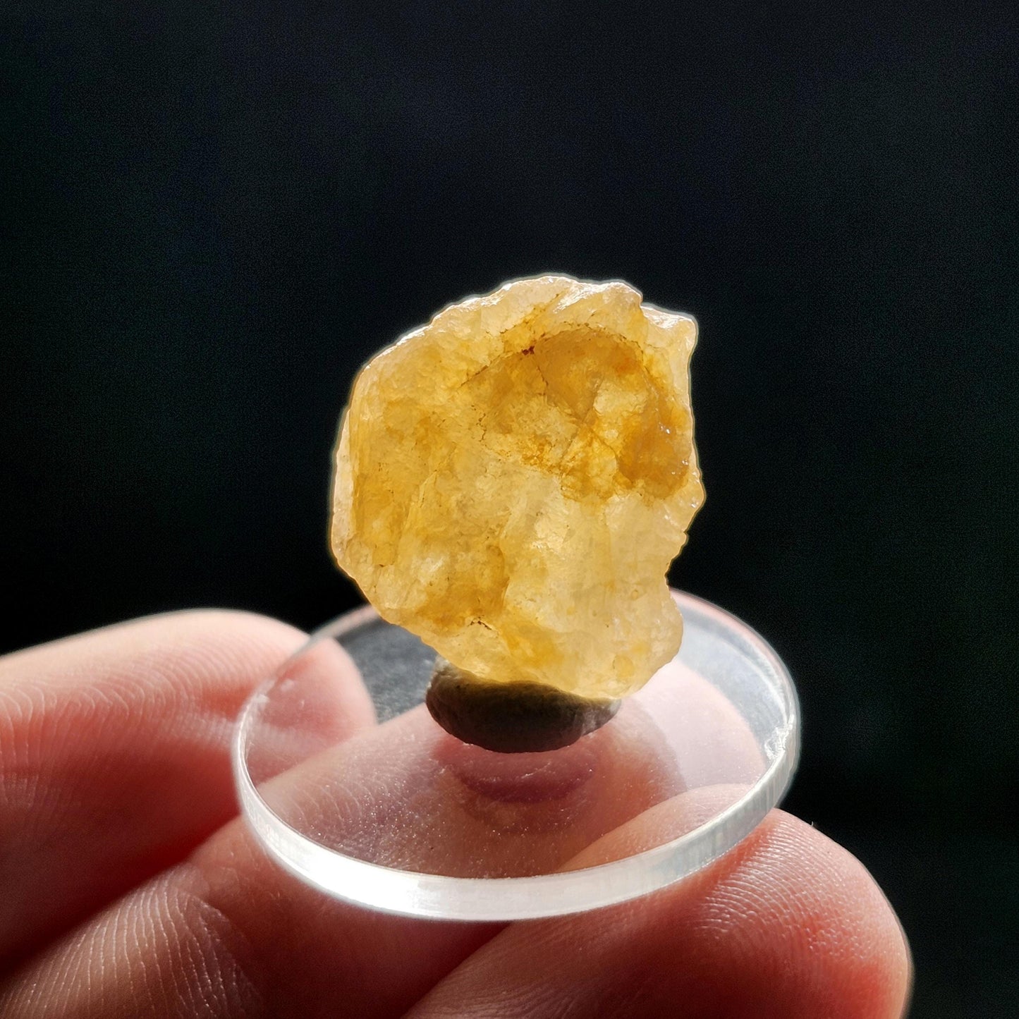 Golden Phenacite Crystal 3.8g, Nigerian Phenakite Specimen