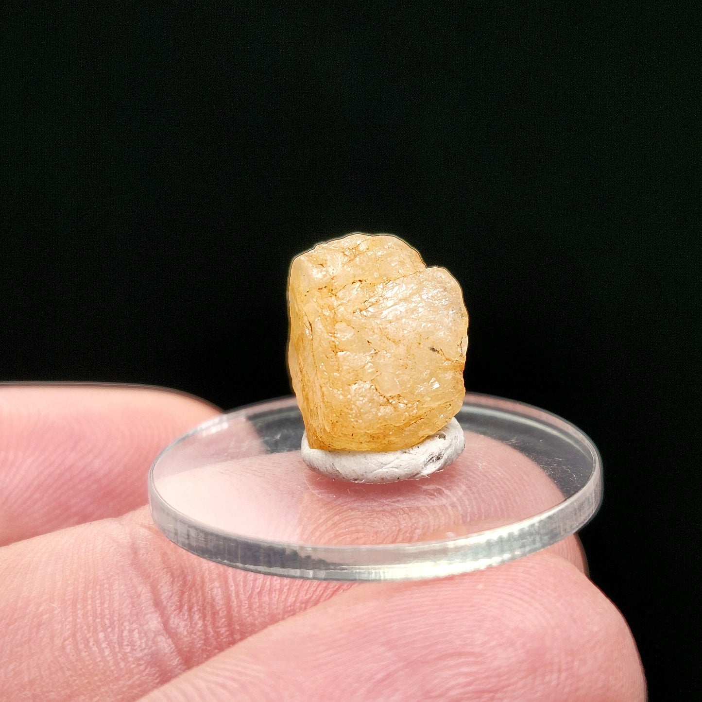 Golden Phenacite Crystal 1.4g, Nigerian Phenakite Specimen