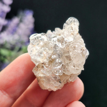 UV Reactive Hyalite Opal Specimen: Fluorescent Crystal from Mexico