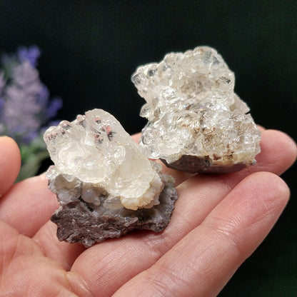 UV Reactive Hyalite Opal Specimen: Fluorescent Crystal from Mexico