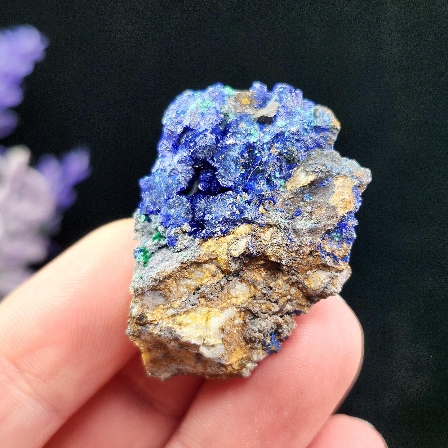 Morenci "Bluebird" Azurite Specimen from Arizona