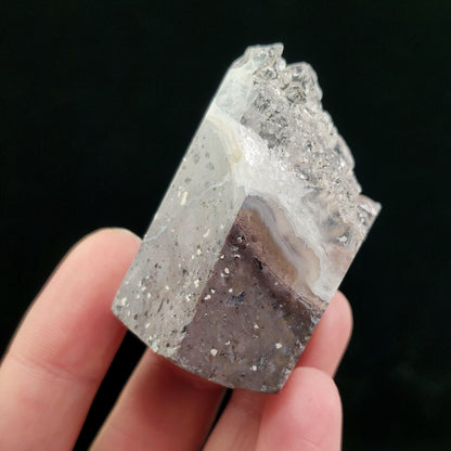 UV Reactive Hyalite Opal Specimen 51g, Fluorescent Crystal from Mexico