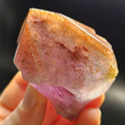 Red Capped Thunder Bay Amethyst from Canada, 128g
