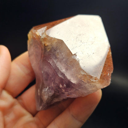 Red Capped Thunder Bay Amethyst from Canada, 128g
