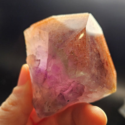 Red Capped Thunder Bay Amethyst from Canada, 128g