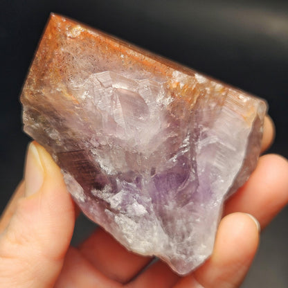 Red Capped Thunder Bay Amethyst from Canada, 160g