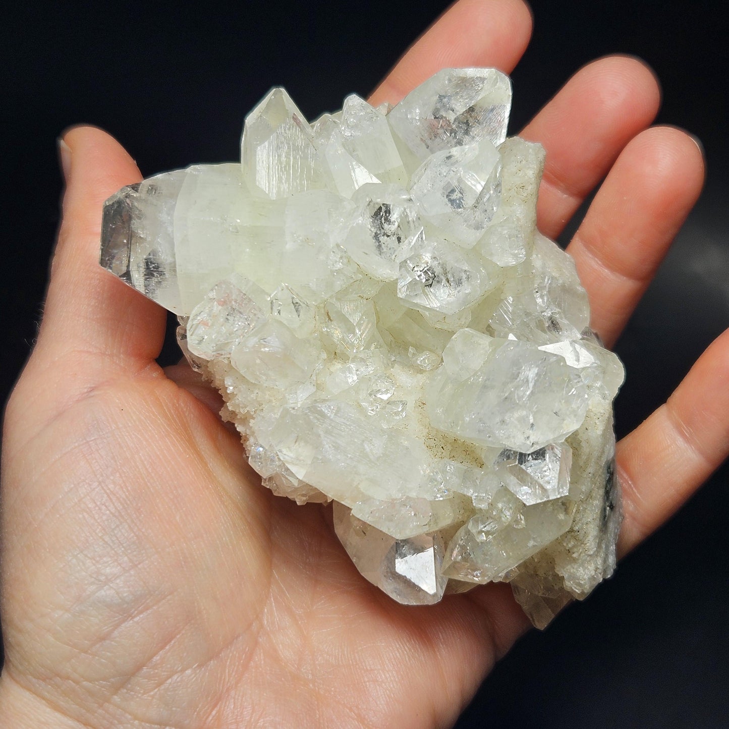 Apophyllite Crystal Cluster, Raw Apophyllite Specimen 262g