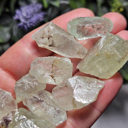 Green Calcite Crystal