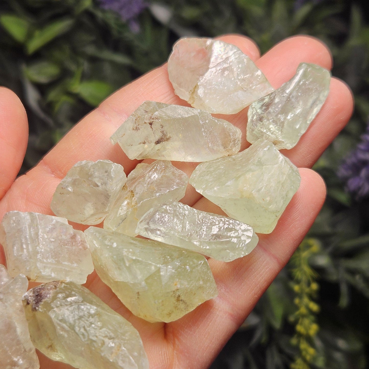 Green Calcite Crystal