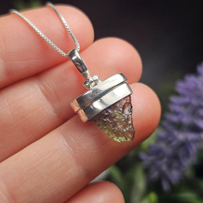 Moldavite Pendant