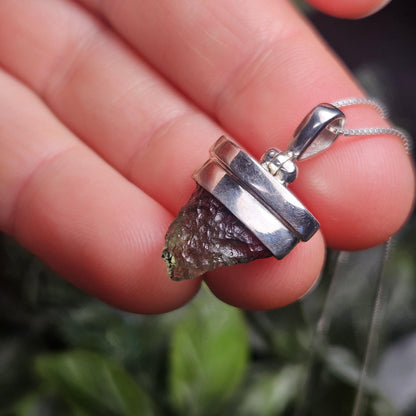 Moldavite Pendant