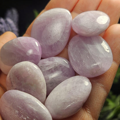 Purple Kunzite Tumbled Crystal, Kunzite Specimen