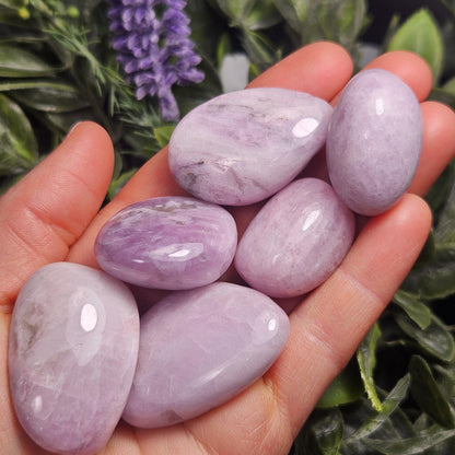 Purple Kunzite Polished Specimen 15g+, Tumbled Kunzite Crystal