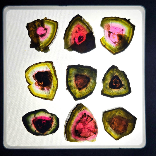 Watermelon Tourmaline Slice 10